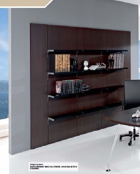 LKTM560BI Libreria con ante in vetro scorrevoli 179x37xh144,3 1 863,10 863,10 LKTS675NBI Scrivania in cristallo 200x90xh72 1 1.003,20 1.