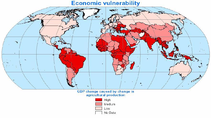 L intensificazione degli eventi estremi ha effetti economici e sociali rilevanti.