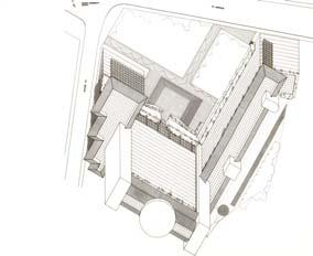 Dini-Capelli (incarico congiunto con lo Studio Spadolini Associati) incarico progettazione architettonica per la concessione edilizia localizzazione piazza Cimitero Monumentale -Milano progetto