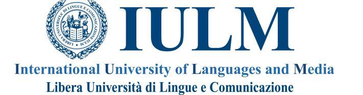 PIANO DEGLI STUDI DEL CORSO DI LAUREA IN INTERPRETARIATO E COMUNICAZIONE (Classe L- Mediazione linguistica) I AN