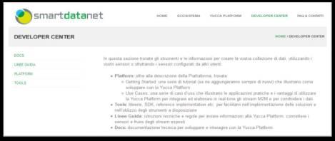 Yucca Platform: strumenti Developer Center Linee guida