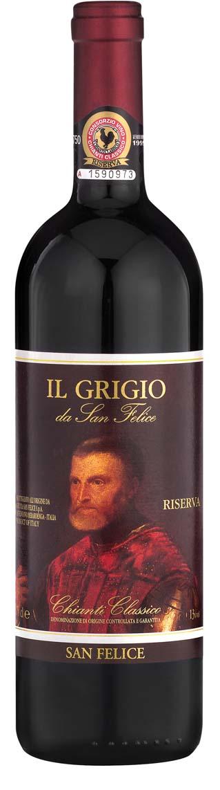 Vendemmia 2004 Selezione delle migliori uve fra i vigneti del Chianti Classico nelle tenute dell Agricola San Felice (Castelnuovo Berardenga Siena) Prevalenza di argille di origine calcareomarnosa,