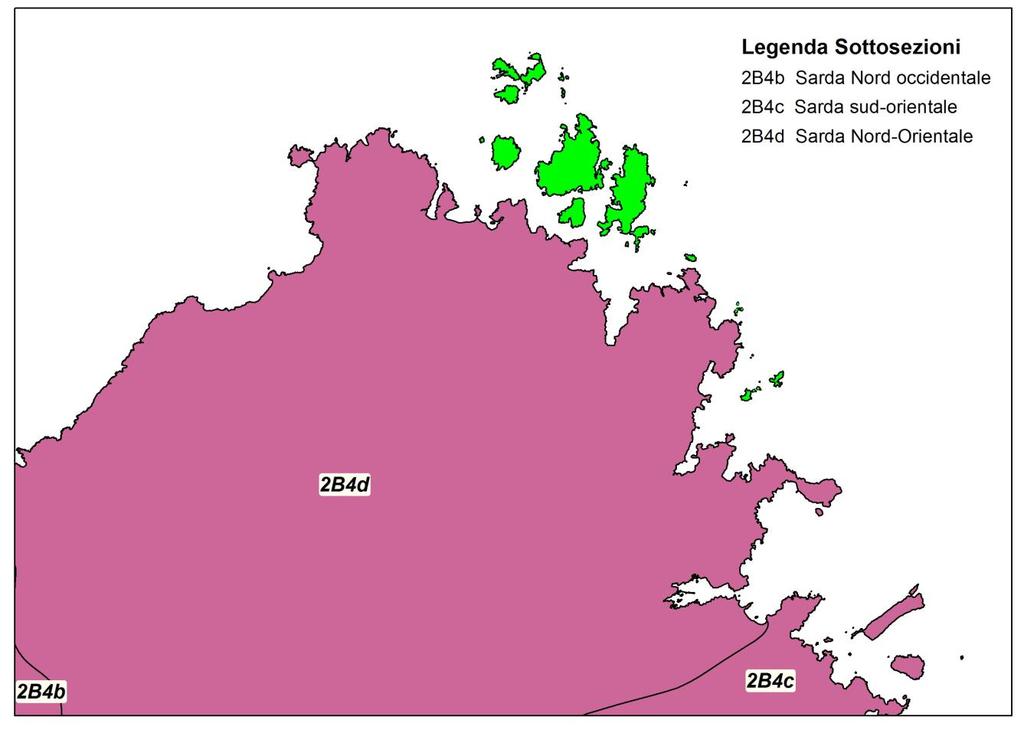 Parco nazionale dell Arcipelago de La Maddalena e Sottosezione Sarda Nord-orientale PN Arcipelago de La SS Sarda Nord-Orientale Maddalena clc descrizione ettari n polig % ettari n polig % 111 Tessuto