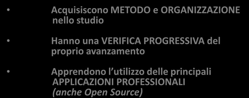 ECDL/EUCIP UNA RISORSA PER LA SCUOLA Utile agli Studenti