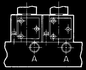 A Montaggio B 20 (1) VO317 - (3) -Q Posizione attacco (connessioni)/attacco P A R Base (lato) Base (lato) 1 4 3 8 1 4 1 4 ( 3 8 ) 1 4 1 4 1 4 Base (lato) Base (lato) Sez. equiv.