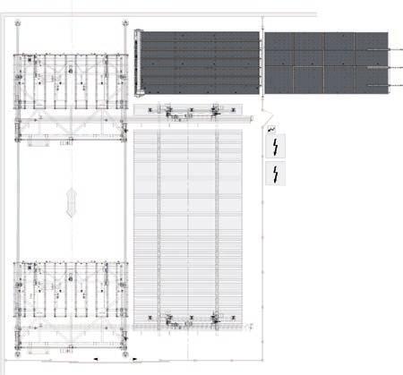 racks Impianto con navetta e magazzini mobili Plant with shuttle and