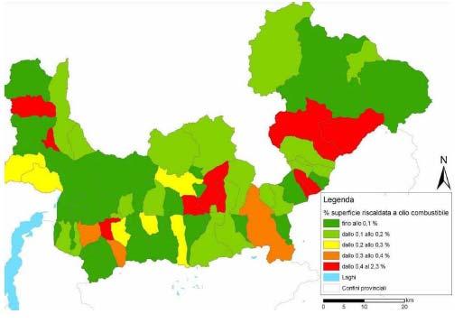 Fig.12 Consumi di energia elettrica per settore in provincia di Sondrio (2000-2006) (Fonte: TERNA, 2007. Elaborazioni: Cestec, 2008). Fig.