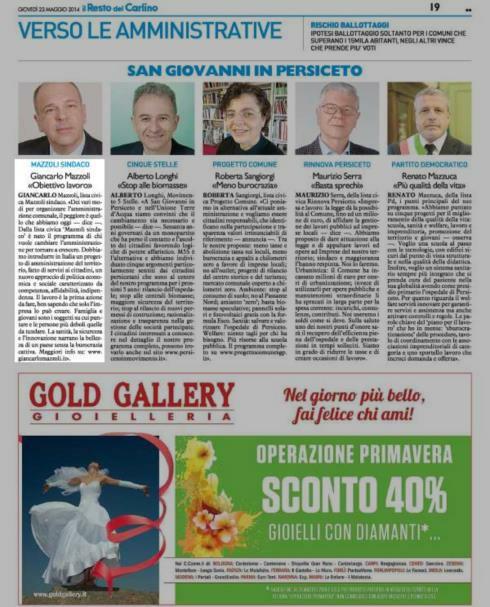 Giancarlo Mazzoli «Obiettivo lavoro» GIANCARLOMazzoli, lista civi ca Mazzoli sindaco. «Dei vari mo di per organizzare l'amministra zione comunale, il peggiore è quel lo che abbiamo oggi dice.