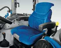 SEDETE AL VOLANTE E RILASSATEVI Il sedile a sospensione pneumatica è stato progettato per garantire il massimo comfort sui terreni più irregolari e sulle strade più accidentate.