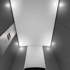 Colore bianco o Inox Piatto con controsoffitto decoro Bolle, illuminazione a led.