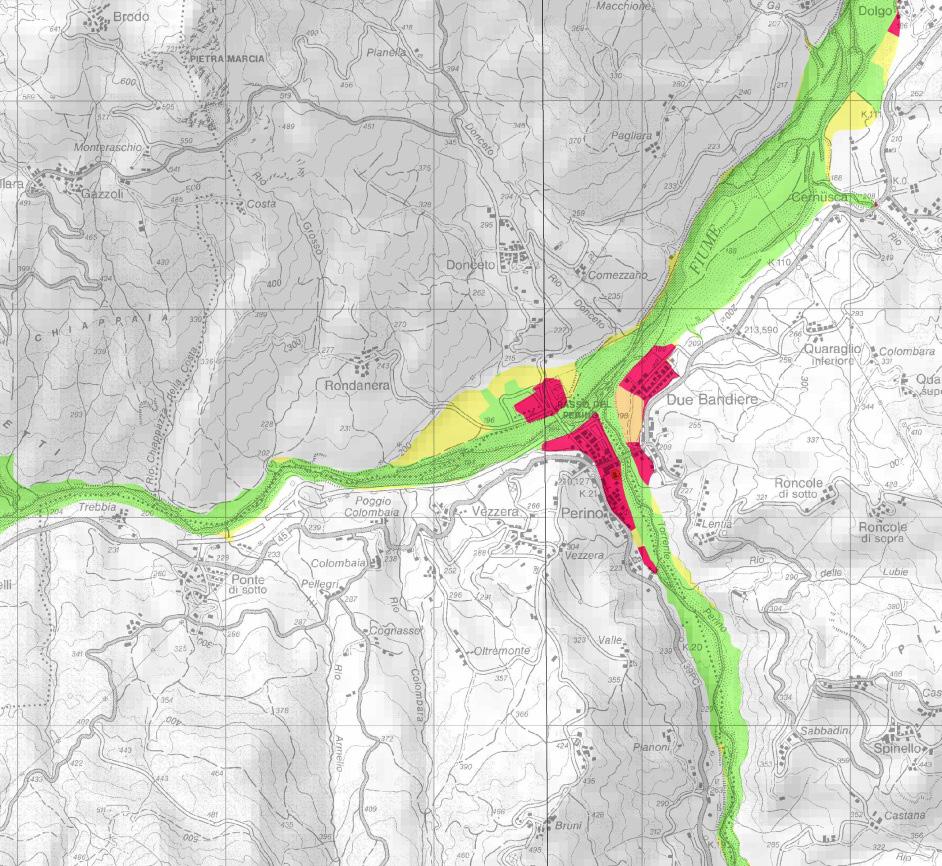 Esempi: Mappa del danno potenziale (art. 6 D.Lgs.