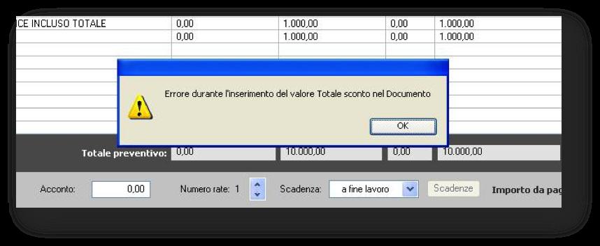 PROBLEMI COMUNI NON APPARE IL CODICE A BARRE NEL DOCUMENTO Durante la generazione del documento non appare il codice a barre, la causa è una delle seguenti: 1.