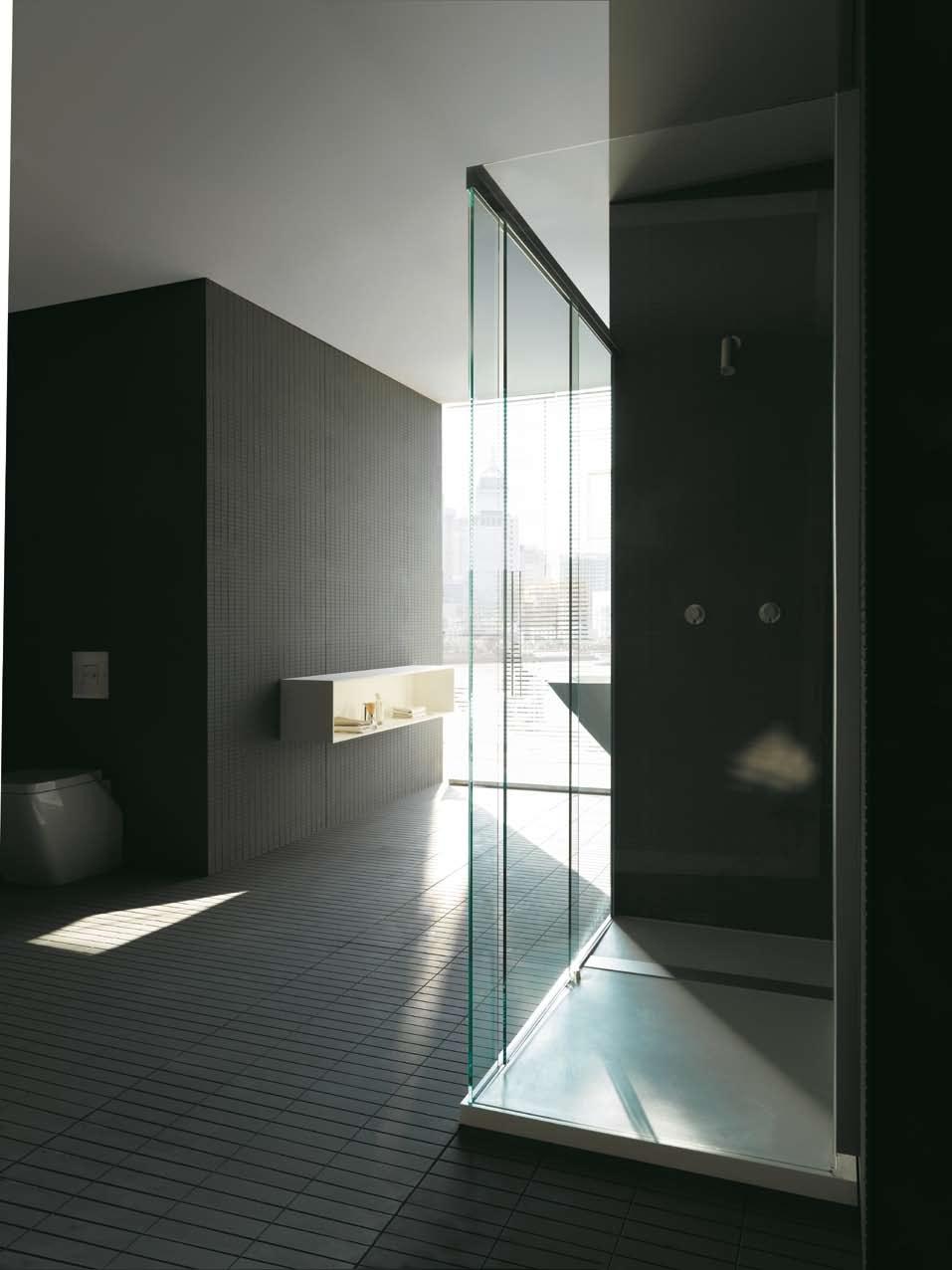 86_87 LINEA box doccia anta scorrevole shower cabin with sliding door LINEARE