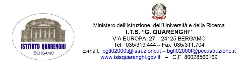 Circolare n. 369 Prot. n. 3293/A40a Bergamo, 22/05/2017 A tutti gli alunni delle classi Quinte A tutti gli alunni diplomati a.s. 15/16 Ai docenti OGGETTO: Presentazione corso IFTS Tecnico per la gestione digitalizzata del cantiere.