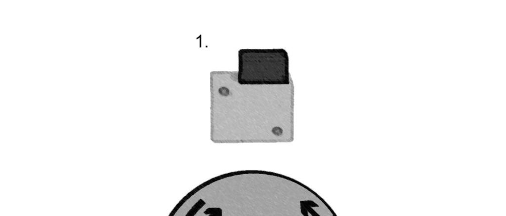 5 Funzionamento Pulsante a tre posizioni Le tre possibili posizioni del pulsante principale rappresentano tre stati diversi, come mostra la figura seguente.