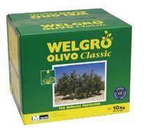 OLIVO CLASSIC Fertilizzanti Fogliari Caratteristiche: è un concime fogliare perfettamente solubile in acqua particolarmente indicato per la nutrizione dell olivo da olio, da mensa e da conserva.