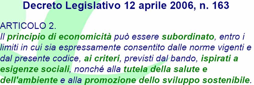 LEGGE 163/06 Codice De Lise L attività amministrativa in materia di opere e lavori