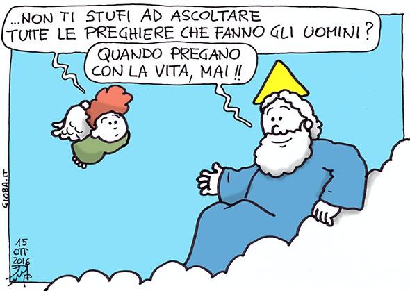 Dio ha creato il cielo e la terra per tutti; sono gli uomini, purtroppo, che hanno innalzato confini, mura e recinti, tradendo il dono originario destinato all umanità senza alcuna esclusione.