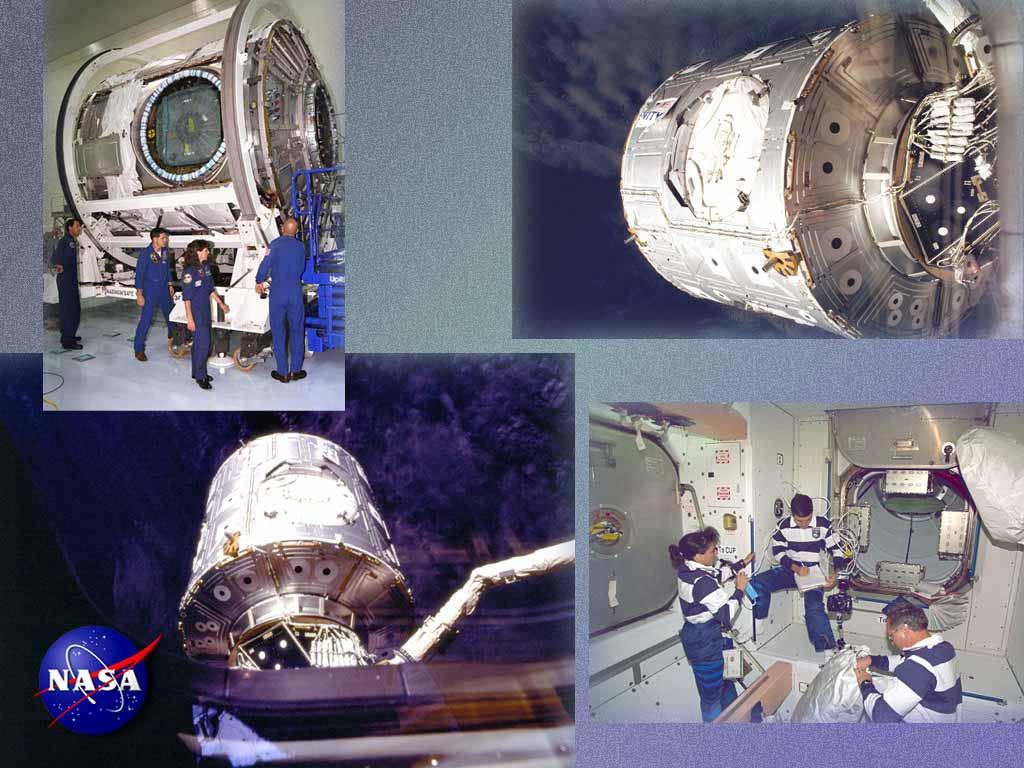 Unity (Node1) 2 A Lanciato il 3 Dic 1998 con lo Space Shuttle STS-88 Unity e un modulo di servizio con interfacce per