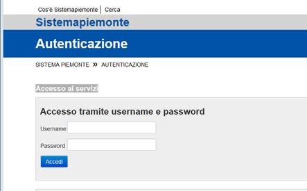 Pag. 4 di 22 3. Operatività 3.1 Accesso al servizio Occorre digitare nel campo Barra Indirizzi del browser il seguente link (fig. 3): http://www.sistemapiemonte.it/boxiint1/infoviewapp/?