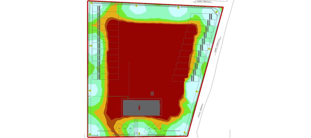 IMPIANTO DI BLERA (VT) 19.01.17 Pagina 8/11 2 esterno 1 2.2 Riepilogo, esterno 1 2.2.1 Panoramica risultato, Area di valutazione 1 [m] 0 N -10 - - -40-50 -60-70 0 10 40 50 60 70 [m] 7.