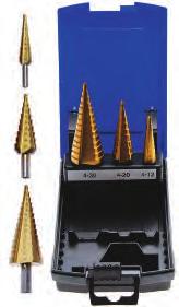FRESA kit che comprende: - 1 serie seghe a tazza, BGS 3906, Ø 22-65 mm profondita 40 mm - 1 fresa BGS 1619,