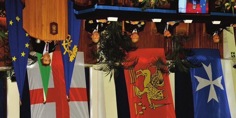 Domenico Rossi e dal comandante dell Accademia Pierpaolo Ribuffo. (foto di Fabio Carella).