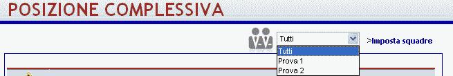 Attraverso l applicazione Crea nuova squadra si possono effettuare le scelte indicate per confermare un nuovo inserimento, mentre nel riepilogo complessivo si trovano le squadre attivate.