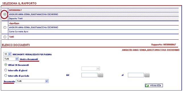 Ai fini della presa in carico delle modifiche ed impostazioni è necessario, dopo aver verificato i dati nella mappa riepilogativa, portare alla firma la richiesta (vedi paragrafo Come firmare le