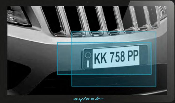 RICONOSCIMENTO TARGHE AyPlate è un applicativo che aggiunge ai videoregistratori Aylook la capacità di riconoscere automaticamente e rapidamente la targa dei veicoli in transito nel campo visivo dei