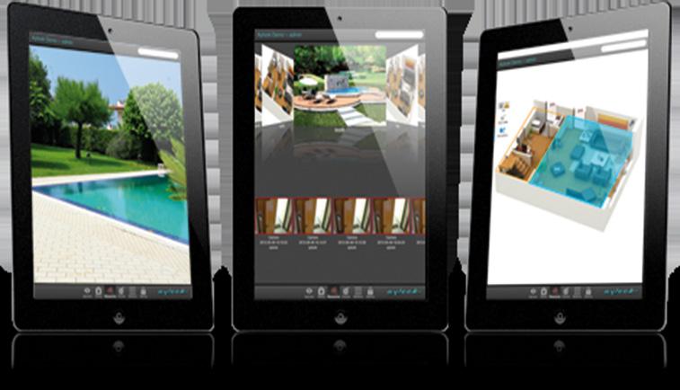 VISUALIZZAZIONE SU CELLULARI E TABLET E disponibile per Aylook una App che consente la visualizzazione delle telecamere su