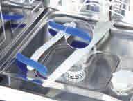L unione di Silent Power Drive e del sistema di lavaggio a impulsi consente di lavare ogni tipo di stoviglie con delicatezza ed efficienza, consumando solo 10 litri d acqua per ciclo.