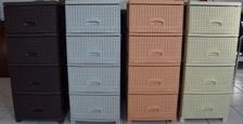 CASSETTIERA RATTAN RATTAN DRAWER art. cod.