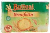 offerte disponibili nei supermercati FETTE BISCOTTATE GRANFETTA BUITONI classiche, 80 fette,