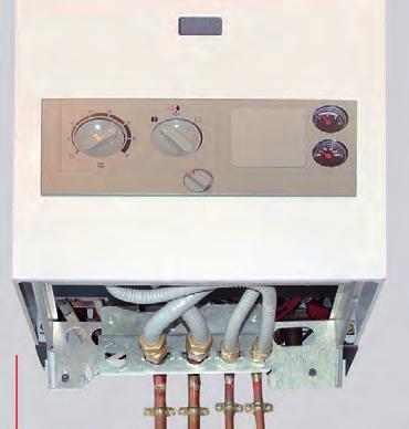 INOX AISI rivestito in PVC per connessioni idrauliche e sostituzione rapida di caldaie e boiler tubi 3/ Lunghezza 0mm
