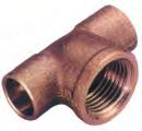 RACCORDI IN BRONZO A SALDARE BRONZE SOLDERING FITTINGS 90g GOMITO FF Elbow FF 3g MANICOTTO MF Socket MF 903 90 90