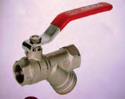 SENA ACQUA WATER 70s VALVOLA A SFERA A SQUADRA CON BOCCHETTONE MF Ball valve with coupling MF 70s VALVOLA A SFERA CON BOCCHETTONE MF Ball valve with coupling MF 7003S 700S