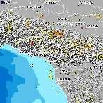 SILLANO (LU) STAZZEMA (LU) VILLA COLLEMANDINA (LU) Maggiori informazioni sismiche Mappe Il terremoto è stato localizzato con i dati delle stazioni della Rete Sismica Nazionale dell'ingv (quadrati).