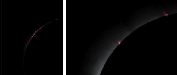 giugno 2013 (v. anche Circolare interna n. 165, giugno 2013, pp. 1-4) (p.p.) CROMOSFERA È lo strato inferiore dell atmosfera solare con una temperatura di 4500 C.