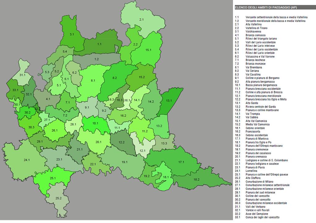 Ambiti Geografici di Paesaggio 57 schede degli Ambiti Geografici di Paesaggio (AGP) Gli Ambiti Geografici di Paesaggio (AGP) sono