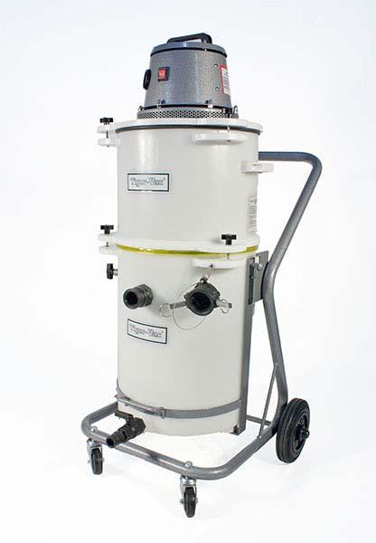 Gli aspiratori di tale serie includono un filtro a Carboni Attivi Mebsorb per l'assorbimento dei vapori di mercurio.