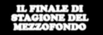 Poco importa, la nostra atleta avrà numerose occasioni per rifarsi e credo comunque sia stata per lei una buona esperienza in ogni caso: la trasferta con i compagni e le compagne di squadra della