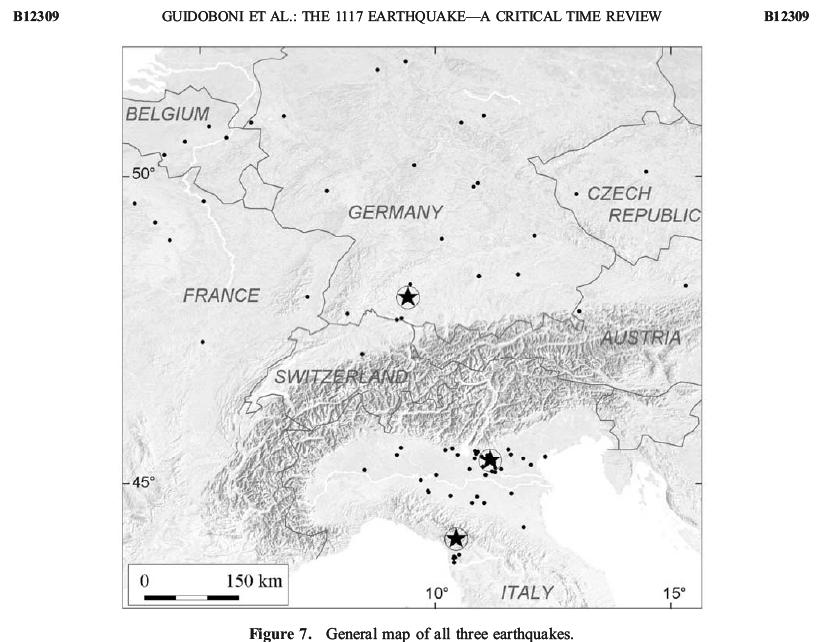 Terremoto del 1117 I 0 =VIII