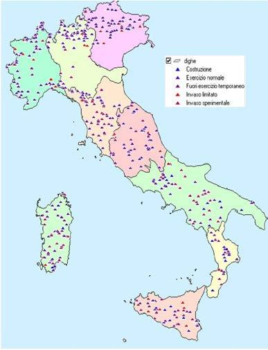 3-7 Mm3/anno Stima volumi di sabbia trattenuti dal sistema dei