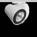 Proiettori Spotlights MERLINO 110 LED Lamp lumen Watt T (K) Fascio Beam Per binari trifase LKM For 3-phase tracks LKM 791-311 LED 3400 33 3000 30