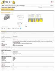 Physical specifications Body Finishes Reflector Thermal Dissipation Screws Electrical specifications Design: Enrico Davide Bona and Elisa Nobile : Floodlight : Wall - surface, Ground - surface :