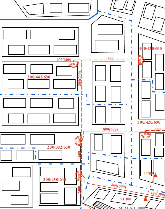 Progettazione rete primaria Progettazione rete primaria: aree cavo e disegno rete Formazione delle aree cavo aggregando più