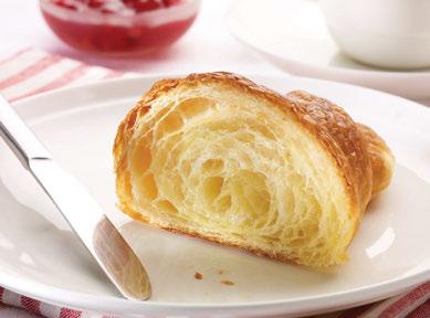 Ricette Croissant Acqua (±) S-500 Acti+ Temperatura Impasto 21 C Pezzatura 60 g