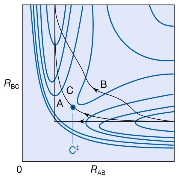 Coordinata di Reazione 18 In termini rigorosi è una grandezza che segue a livello atomico cosa sta succedendo ai vari atomi nell atto elementare della reazione.