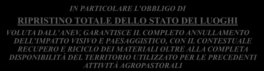 Tra le molteplici attenzioni progettuali ed ambientali che gli impianti eolici degli Associati ANEV devono seguire, vi sono specifiche disposizioni per gli aspetti visivi delle installazioni.